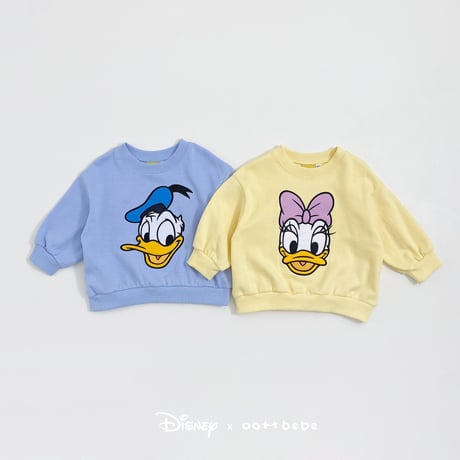 oottbebe/26. donald man-to-man XS(1-2Y)-XL(6-7Y)