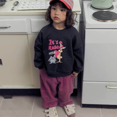 tinyhiker/12. rabbit man-to-man XS-XL