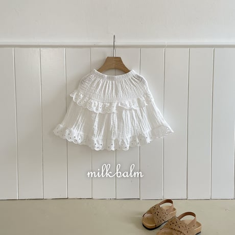 milkbalm/23. pure punching skirt XS-XL