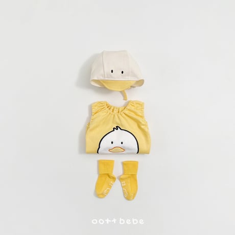 oottbebe/62. lucky friends suit S(0-6M)-M(6-12M)