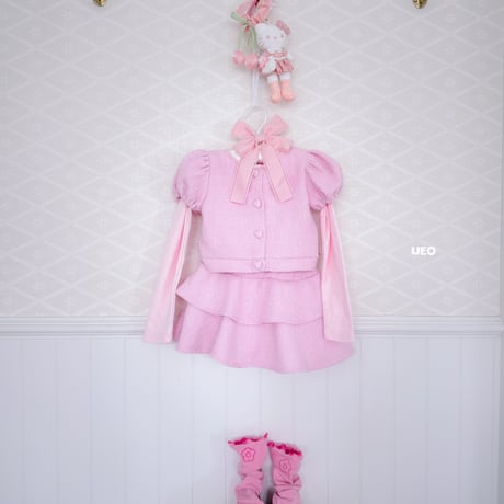 ueo/66. cotton candy heart cardigan JS-JM