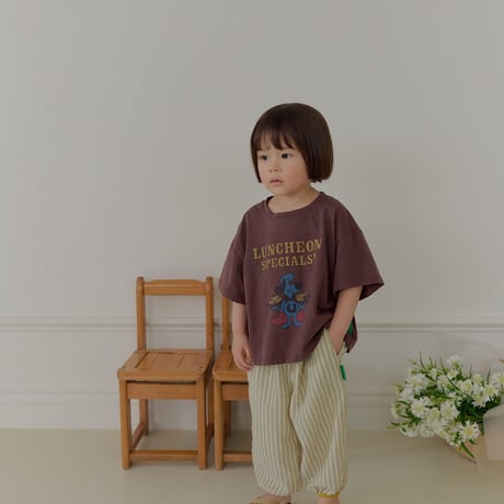 hans/33. cherry stripe pants XS-XL