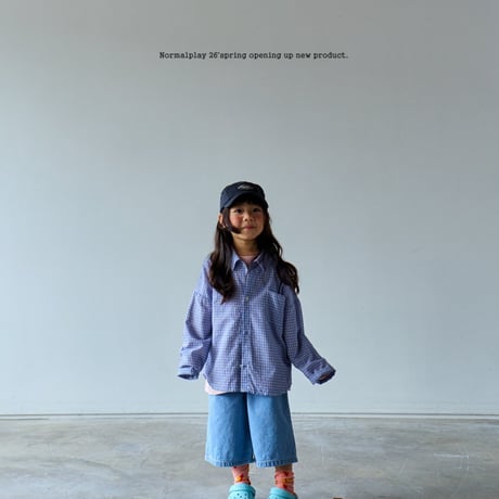 normalplay/33. normal bermuda denim pants JS-JM