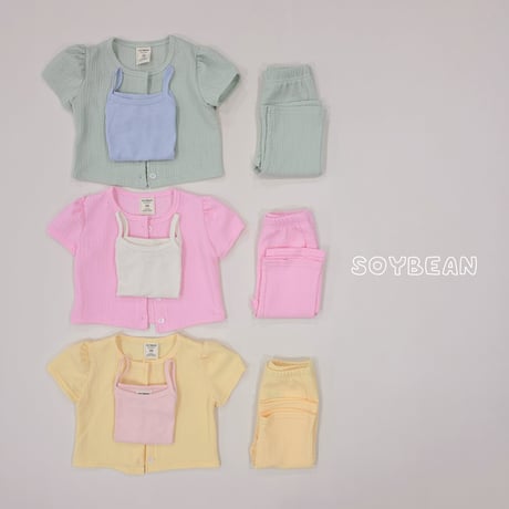 soybean/87. plan ) vella three set XS-XL