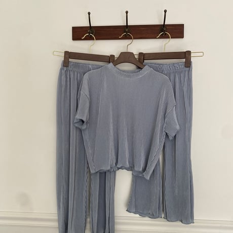 mikki/14. plitch straight pants S-XL