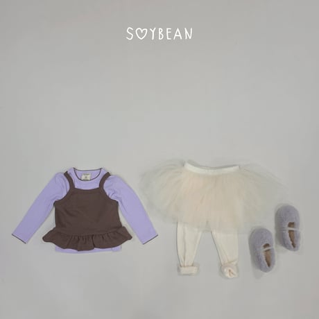 soybean/19. plan ) fril rayerd sleeveless XS-XL