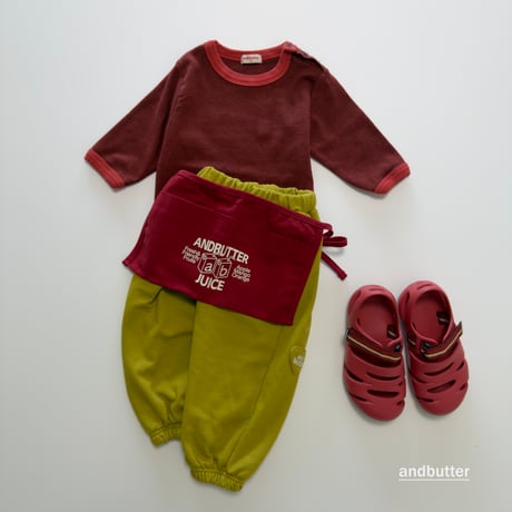 andbutter/29. Snap 3/4T-Shirt S-XL