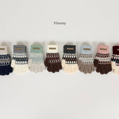 vbunny/18. Oslo glove FREE(8CM_19CM)