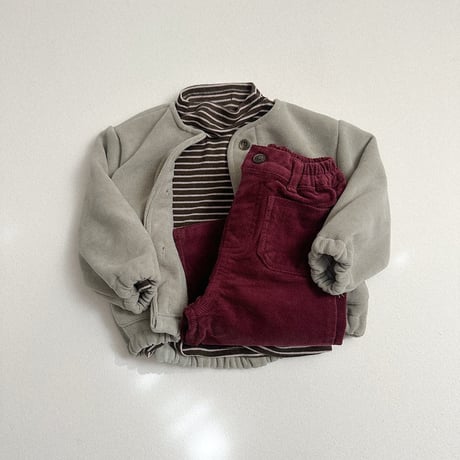 minirobe/8. Merry mock neck tee S-XL
