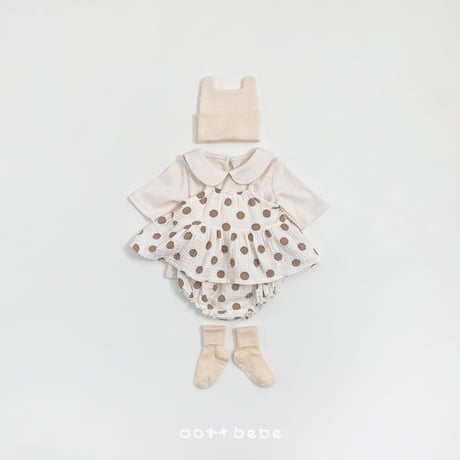 oottbebe/6. topping set bloomer S(0-6M)-M(6-12M)