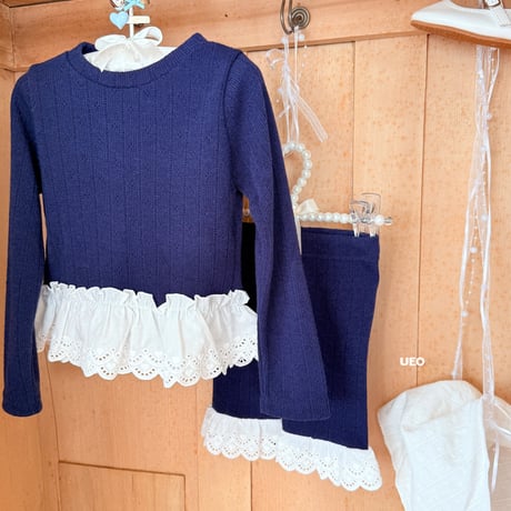 ueo/52. blossom fril pants JS-JM