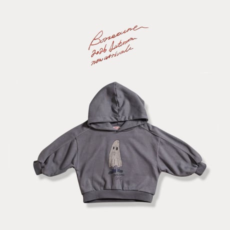 boneoune/90. ghost hood T-shirt JS-JL
