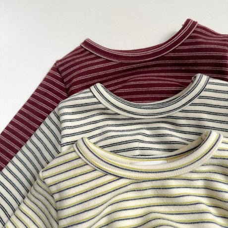 minirobe/25. Yoyo Striped T-Shirt  S-XL