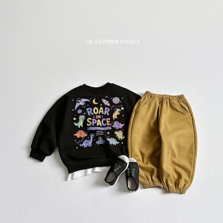 vividi/108. space dino man-to-man JS-JM