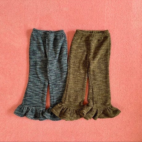 ramijini/6. knit fril pants S-XL