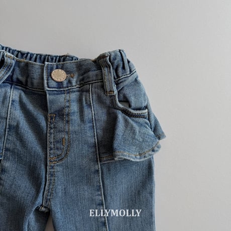 ellymolly/139. lala denim pt boots cut 5-11