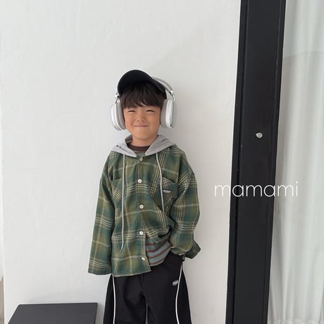 mamami/42. ray hood jacket XS-XL