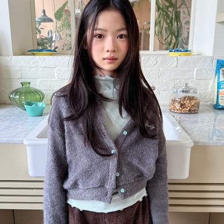 comma/74. embroidery cardigan 140-150