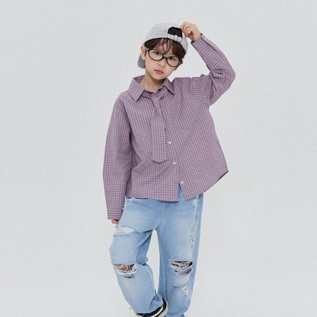 forkchips/49. mile check shirt M-XL