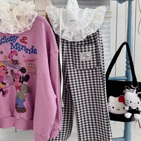 poisson/46. rody check pants S-XL