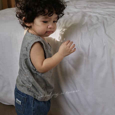 normalplay/71. pony sleeve T-shirt 12M-L