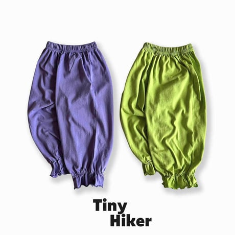 tinyhiker/22. minkey fril jogger pants XS-XL