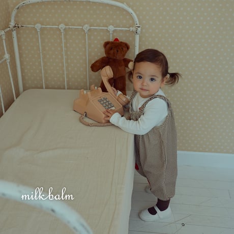 milkbalm/25. apple overalls XS-XL