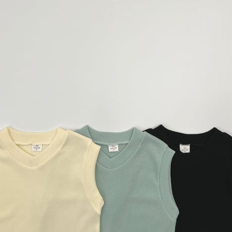 haroharo/92. ocean loose fit vest 2XL-4XL
