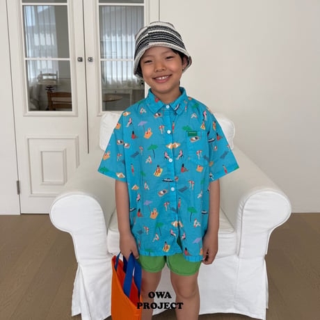 owa/88. beach shirt JS-JL