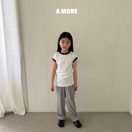 amore/75. flower T-shirt XS-XL