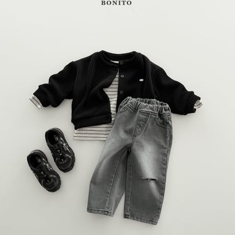bonito/24. knit cardigan 12M-XL