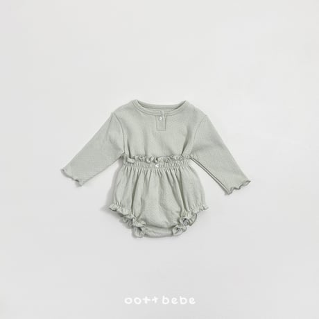 oottbebe/51. kozi set bloomer S(0-6M)-M(6-12M)