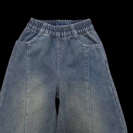 dadada/13. curb denim pants M-XL