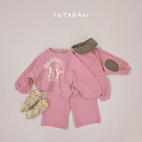 soybean/138. check collar blouson JS-JM