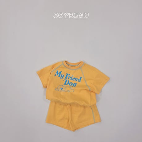 soybean/12. plan ) my Friend updown set XS-XL
