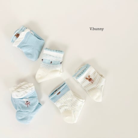 vbunny/82. socks set M(130-150)-XL(180-210)