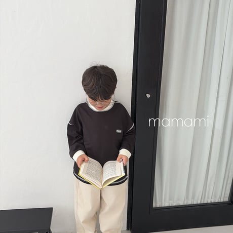 mamami/17. mmm stitch T-shirt XS-XL