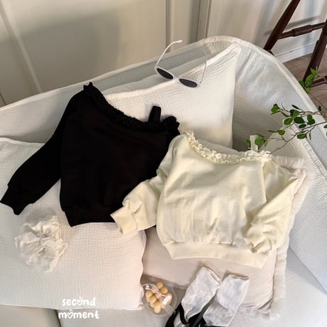 secondmoment/49. off shorder fril man-to-man JS-JL