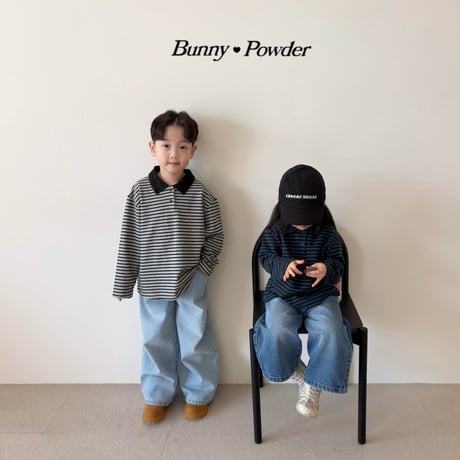 bunnypowder/11. mark collar T-shirt 2XL-4XL
