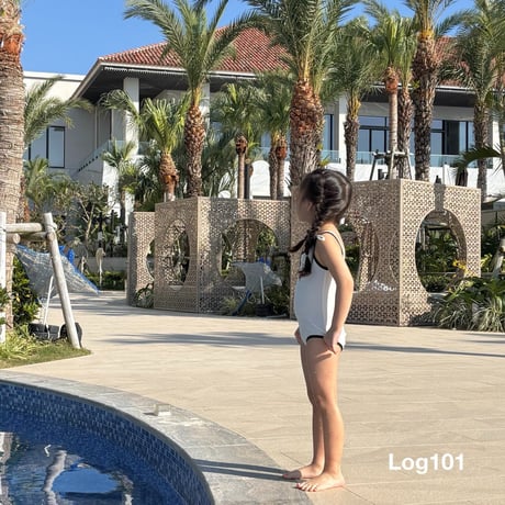 log101/10. log moment swimsuit JS-JM