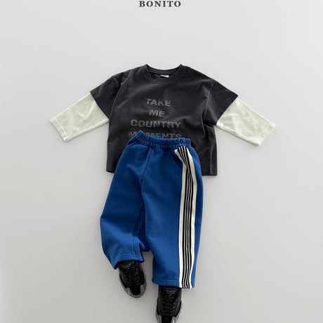 bonito/91. half t rayerd T-shirt JS-JM