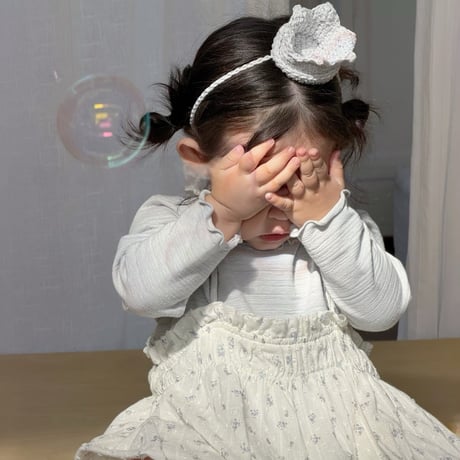 aiai/57. roa shirring flower set one-piece XS-L