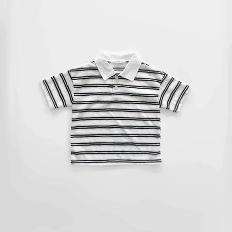 fromi/86. collar half t T-shirt JS-JL