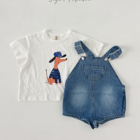 yogurtmansion/42. denim overalls pants XS-XL