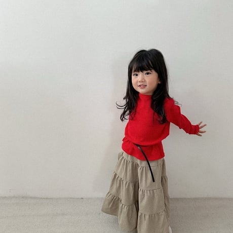 digreen/29. check ruffle skirt? S-2XL
