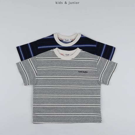 owen/41. studio stripe T-shirt S-XL