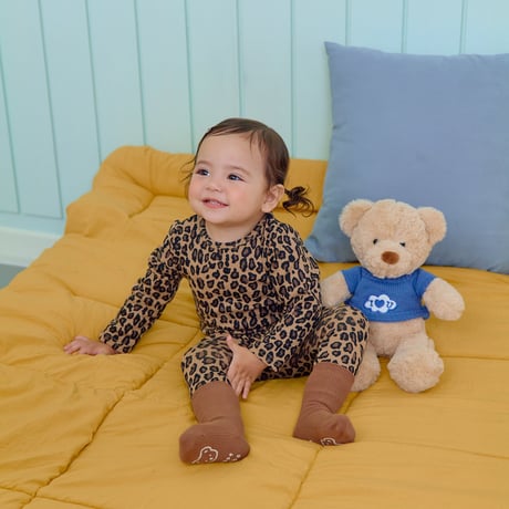 oottbebe/16. little leopard inner wear XS(0-1Y)-XL(4-5Y)