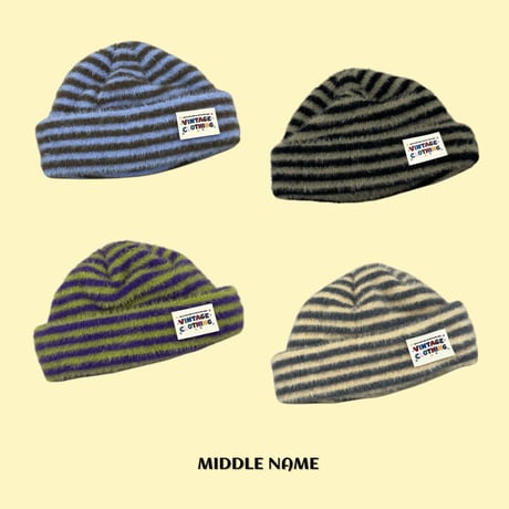 middlename/62. stripe beanie FREE
