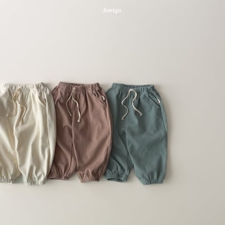 amigo/32. rio jogger pants XS-XL