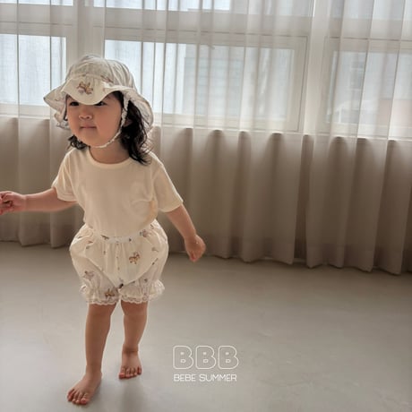 bellabambina/44. bebe basic half t T-shirt 12M-M